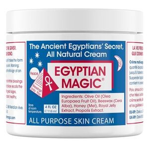 Egyptian Magic All Purpose Skin Cream 4 Oz jar and 0.25 Oz travel jar